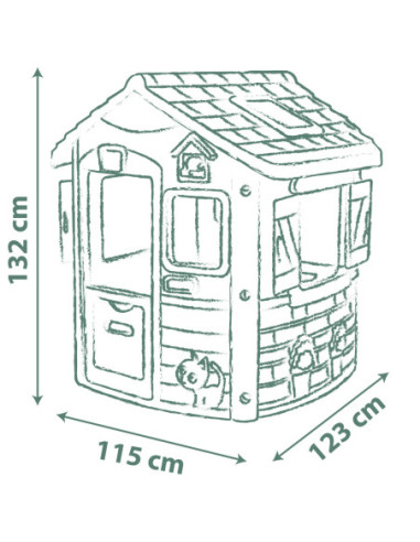 Smoby Domek Neo Jura