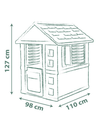 Smoby Domek Ogrodowy JOLIE