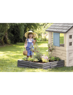 Smoby Life Domek ogrodowy z piaskownicą 2