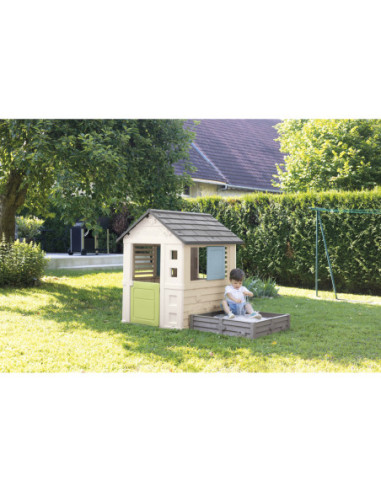 Smoby Life Domek ogrodowy z piaskownicą