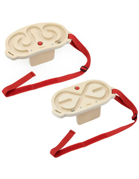 VIGA Zestaw Labiryntów Do Balansowania Ciałem