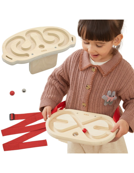 VIGA Zestaw Labiryntów Do Balansowania Ciałem