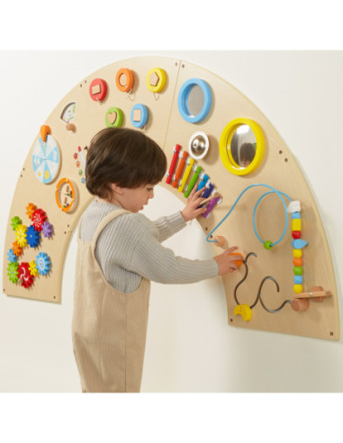 VIGA Tablica Manipulacyjna Ścienna Łuk Montessori