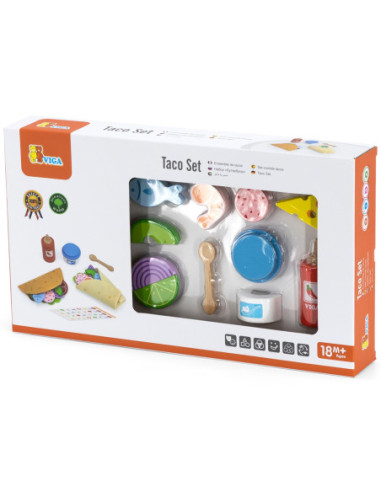VIGA Zestaw Meksykańskich Potraw Taco i Burrito
