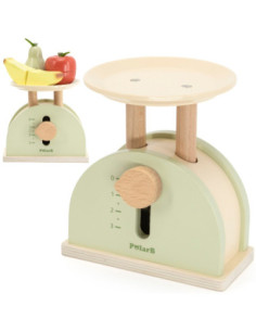 PolarB Drewniana Waga Kuchenna