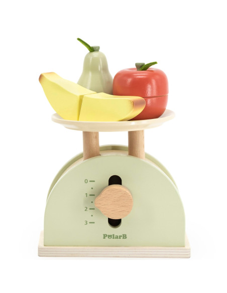 PolarB Drewniana Waga Kuchenna
