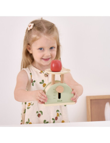 PolarB Drewniana Waga Kuchenna