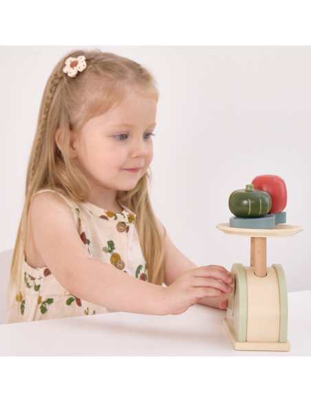 PolarB Drewniana Waga Kuchenna