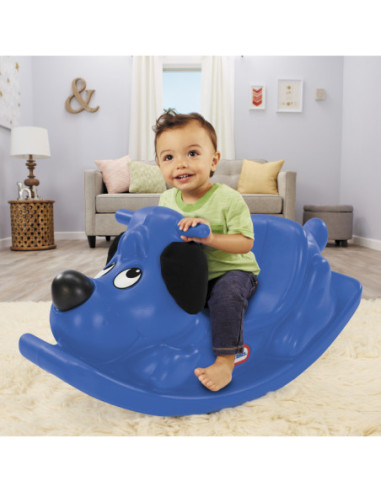 LITTLE TIKES Piesek Na Biegunach Niebieski Bujak