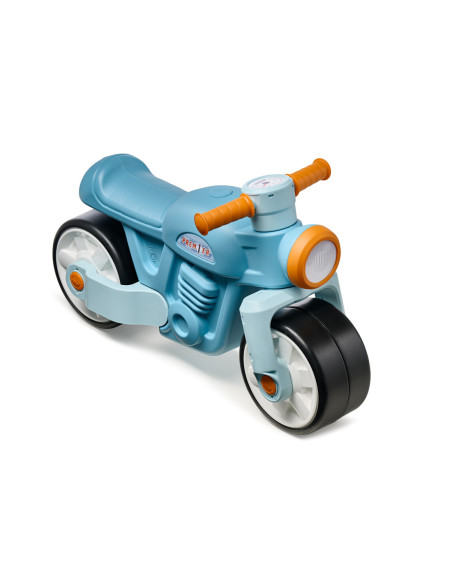 Falk Jeździk Biegowy Ciche Koła Motor Retro Niebieski 1+