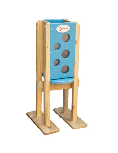 CLASSIC WORLD EDU Eko Skrzynka na Piasek Zabawka do Piaskownicy Żółty od 3 lat