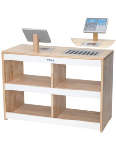 VIGA Wooden Cash Register
