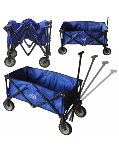 AXI Składany Wózek Turystyczny Plażowy Regulowana Rączka 80KG