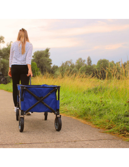 AXI Składany Wózek Turystyczny Plażowy Regulowana Rączka 80KG