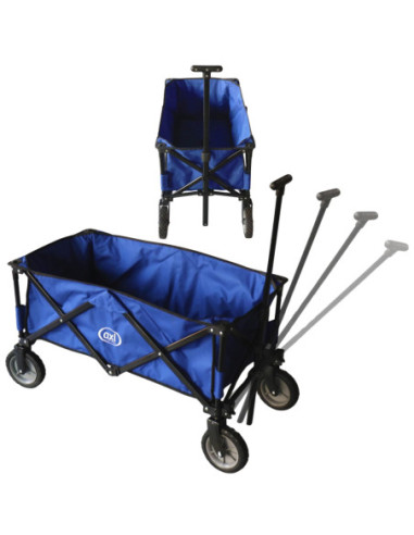 AXI Składany Wózek Turystyczny Plażowy Regulowana Rączka 80KG