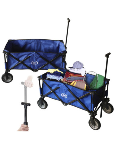 AXI Składany Wózek Turystyczny Plażowy Regulowana Rączka 80KG