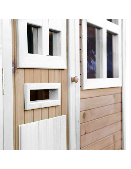 AXI Drewniany Domek z Oknami Alex Playhouse 178 cm