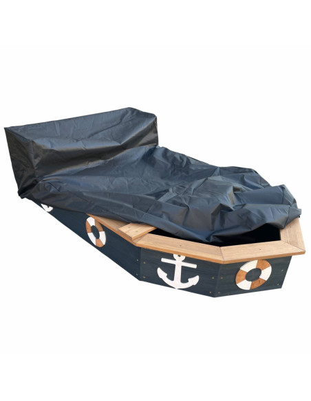 AXI Drewniana Piaskownica Doris ze Schowkiem + Pokrowiec 153 cm