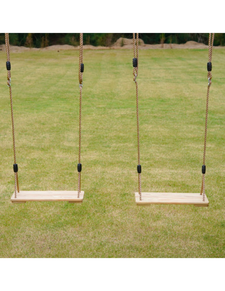 AXI Drewniany Duży Plac Zabaw Huśtawki Zjeżdżalnia Wieża + Piaskownica