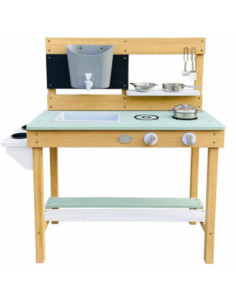 AXI Duża Drewniana Kuchnia Zabawa Woda i Piaskiem 2