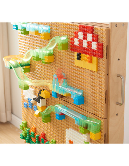 MASTERKIDZ Zestaw Klocków Konstrukcyjnych Tor Kulkowy STEM 359 el.