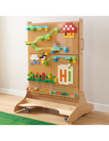 MASTERKIDZ Zestaw Klocków Konstrukcyjnych Tor Kulkowy STEM 359 el.