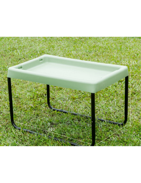 MASTERKIDZ Stolik Sensoryczny Taca Do Zabawy Piaskiem I Wodą