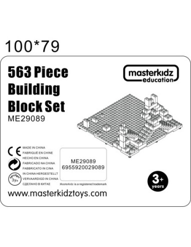 MASTERKIDZ Zestaw Klocków Konstrukcyjnych STEM 563 el.