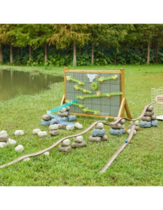 MASTERKIDZ Tor Kulkowy Do Układania 2 Taśmy 2