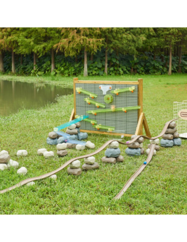 MASTERKIDZ Tor Kulkowy Do Układania 2 Taśmy