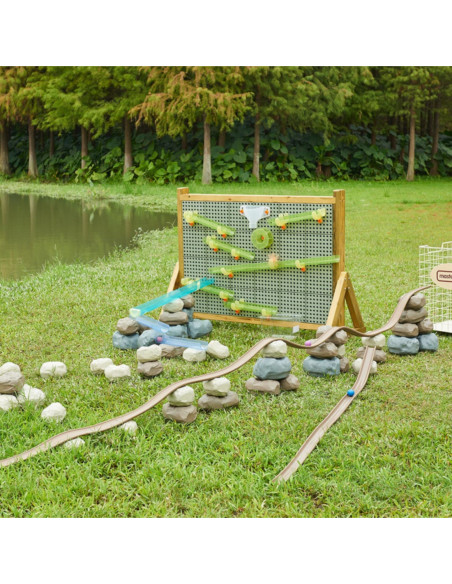 MASTERKIDZ Tor Kulkowy Do Układania 2 Taśmy