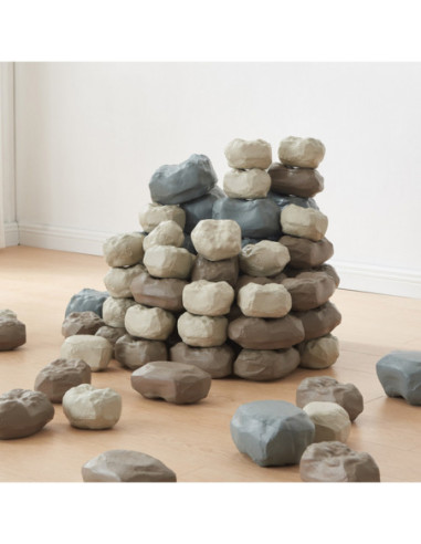 MASTERKIDZ Tor Do Budowania z Kamieniami 96 elementów