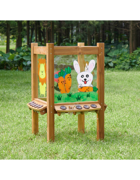 MASTERKIDZ 4 Stronna Tablica Przezroczysta Akrylowa Do Malowania