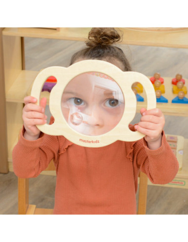MASTERKIDZ Duża Drewniana Lupa Discovery