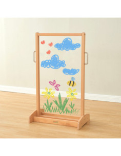 MASTERKIDZ Double-Sided Painting Window Easel