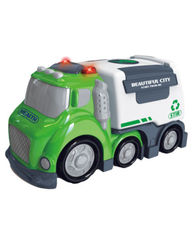 WOOPIE Śmieciarka CITY TRUCK Efekty Dźwiękowe i Świetlne