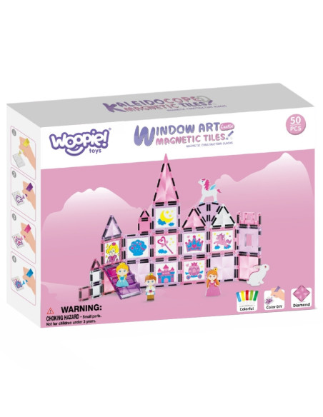 WOOPIE Magnetyczny Zestaw Konstrukcyjny Zbuduj Zamek