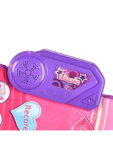 WOOPIE Duża Mata Muzyczna 2w1 Perkusja Interaktywna Pianino