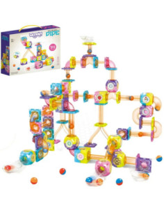 WOOPIE Magnetic Blocks Ball Track 89 pcs.