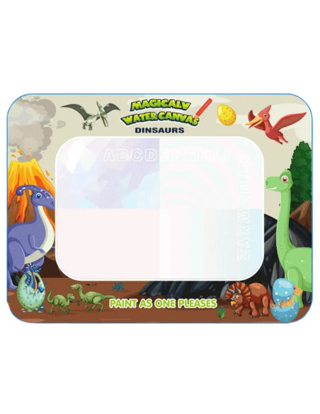 WOOPIE Magiczna Mata do Malowania Wodą XXL Pieczątki Cyferki 100cm