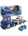 WOOPIE Niebieska Laweta CITY TRUCK Efekty Dźwiękowe i Świetlne