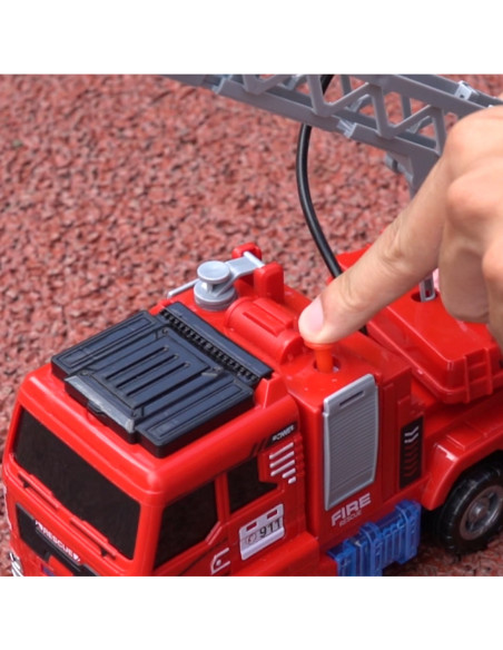 WOOPIE Wóz Strażacki z Wyrzutnią i Ruchomą Drabiną