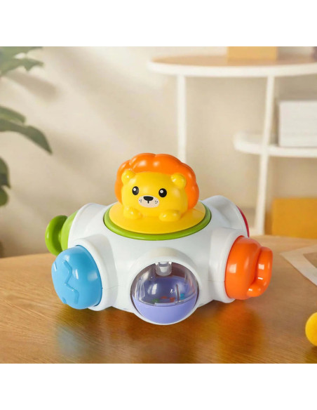 WOOPIE BABY Kosmiczna Rakieta Aktywności - Edukacyjna Kostka Sensoryczna 18m+