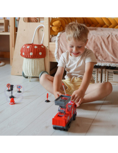 WOOPIE Zdalnie Sterowany Wóz Strażacki Podnośnik