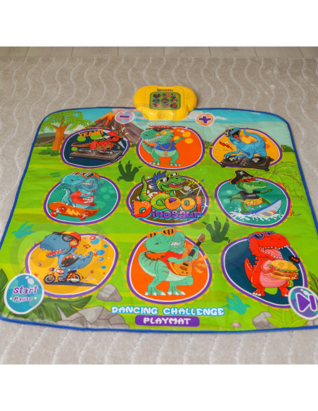 WOOPIE Mata Muzyczna Dinozaury Zręcznościowa Gra Taneczna