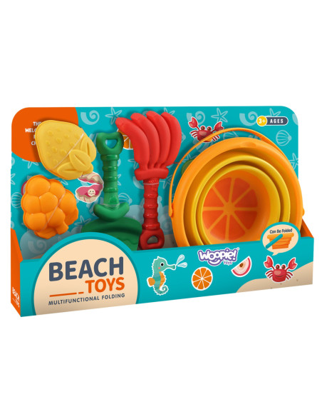 WOOPIE Plażowy Zestaw Do Zabawy w Piasku