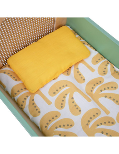 CLASSIC WORLD Drewniana Vintage Kołyska-Łóżeczko dla Lalek