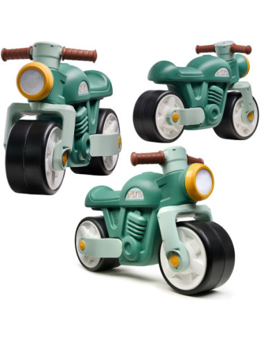 Falk Jeździk Biegowy Ciche Koła Motor Prem1er Retro Zielony 12+