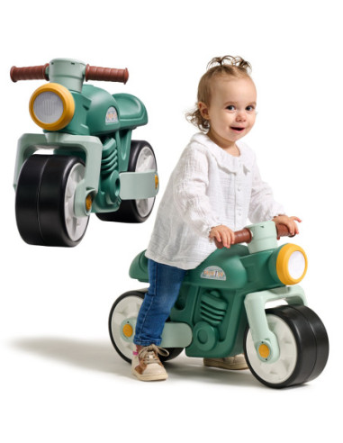 Falk Jeździk Biegowy Ciche Koła Motor Prem1er Retro Zielony 12+