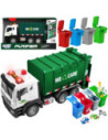 WOOPIE Śmieciarka Ciężarówka Segregacja Śmieci - skala 1:10